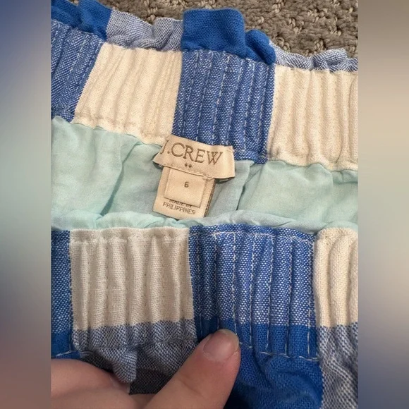 J crew gingham skirt - Picture 3 of 3